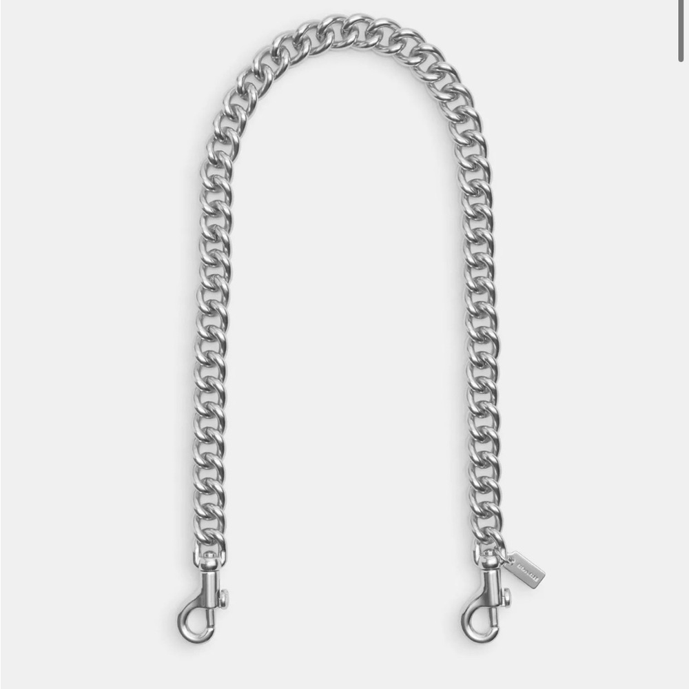 NWT COACH CHUNKY CHAIN SHOULDER STRAP- sold out online!